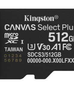 Kingston Technology 512GB microSDXC Canvas Select Plus Gen3 150MB/s A1 kaart + adapter - Afbeelding 3