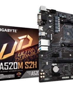 GIGABYTE A520M S2H moederbord AMD A520 Socket AM4 micro ATX