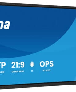 iiyama TE10518UWI-B1AG beeldkrant Kiosk-ontwerp 2,66 m (104.6") LED Wifi 450 cd/m² 5K Ultra HD Zwart Touchscreen Type processor Android 16/7 - Afbeelding 2