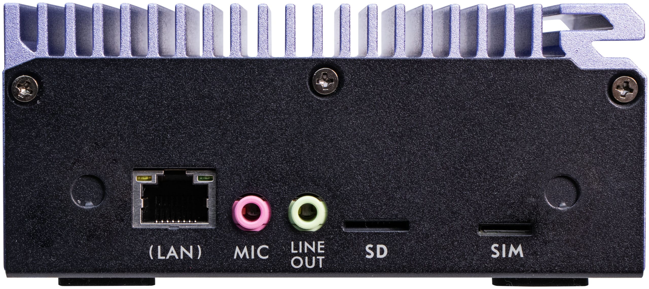Shuttle Edge PC SPCEL12, Intel Celeron J6412, 2x HDMI, 1x DP, 2x 2.5G LAN, 1x DDR4, 1x Micro SD card reader, 1x Nano SIM slot, 3x USB, 2x M.2 (SATA), 12-20V, ventilatorloos, 24/7, incl. VESA mount