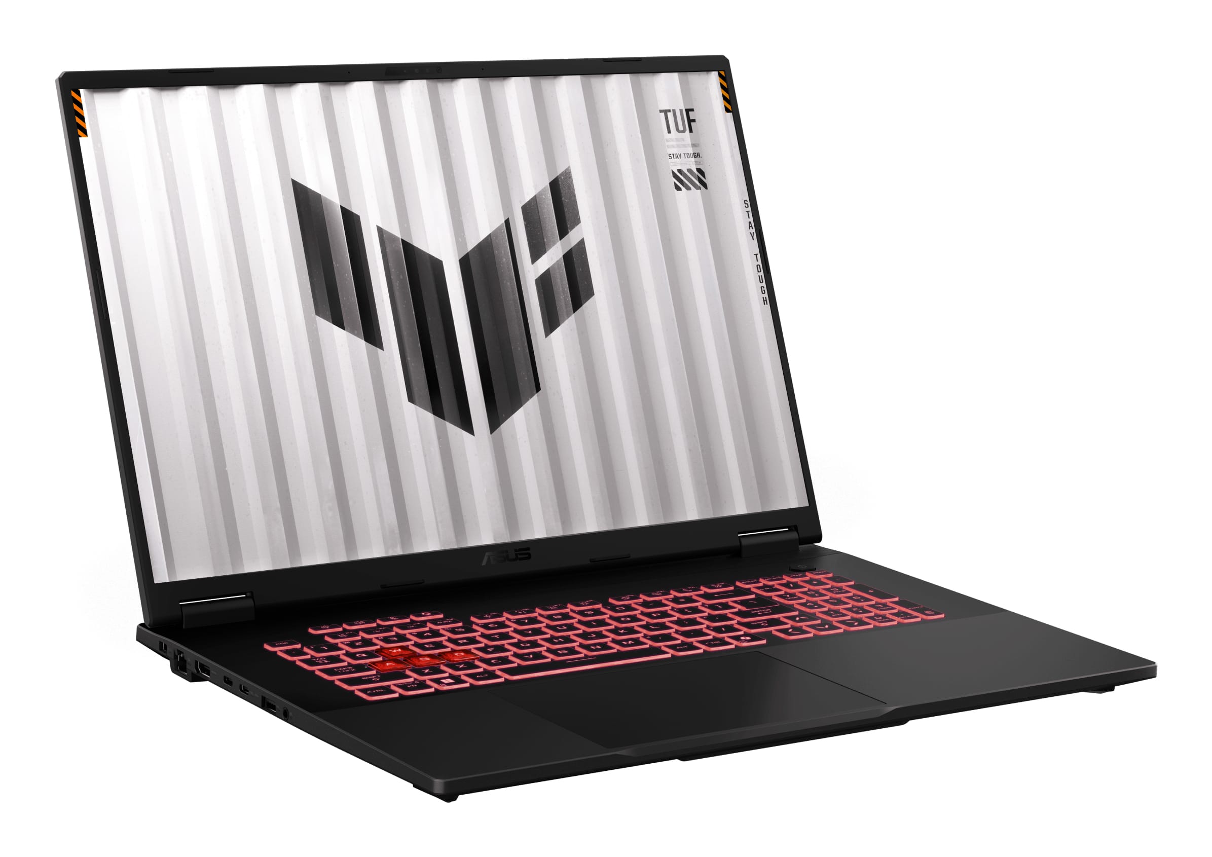 ASUS TUF Gaming A18 FA808UM-S8069W AMD Ryzen™ 7 260 Laptop 45,7 cm (18") WUXGA 16 GB DDR5-SDRAM 512 GB SSD NVIDIA GeForce RTX 5060 Wi-Fi 6E (802.11ax) Windows 11 Home Belgisch Grijs - Afbeelding 4