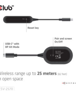 CLUB3D Wireless USB-C to HDMI - Afbeelding 4