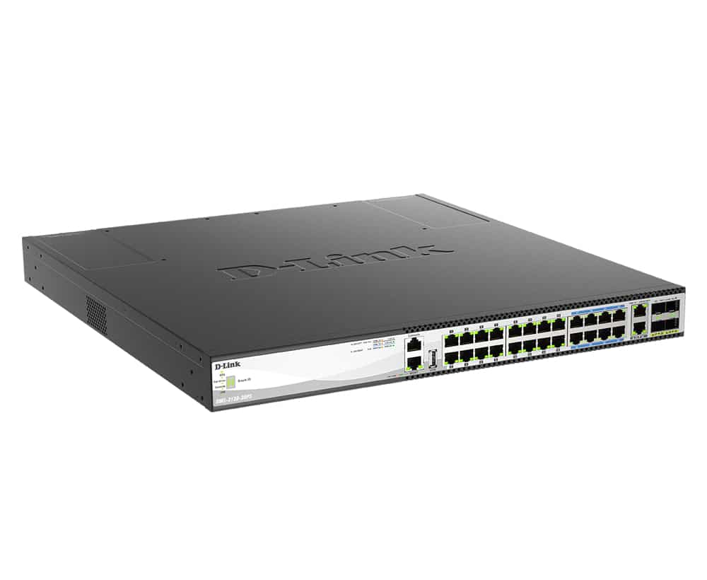 D-Link DMS-3130-30PS netwerk-switch Managed L3 2.5G Ethernet (100/1000/2500) Power over Ethernet (PoE) 1U Zwart - Afbeelding 2