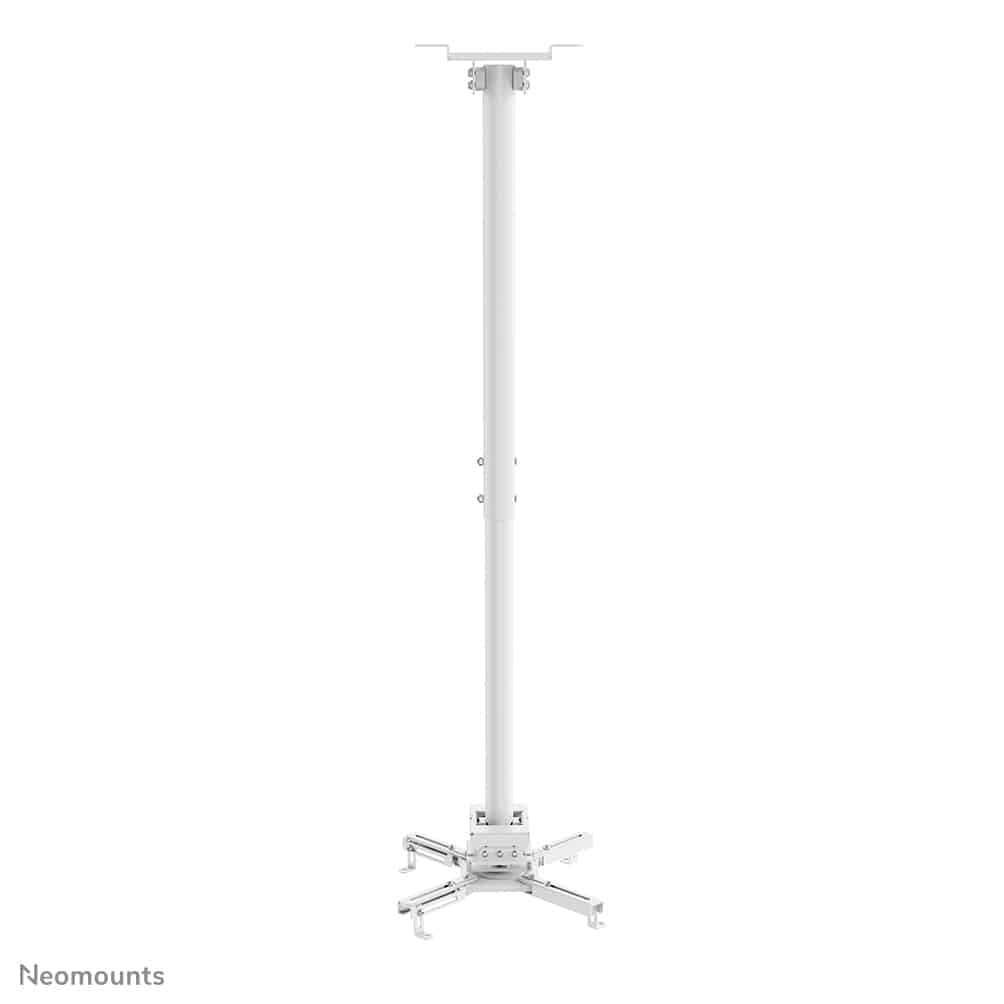 Neomounts CL25-550WH1 Beamer plafondbeugel - h 74,5-114,5 cm - Easy Install - full motion - Afbeelding 6