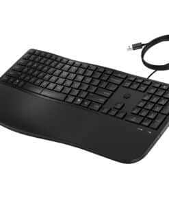 HP 485 CFT WD KBD toetsenbord Kantoor USB Zwart - Afbeelding 3
