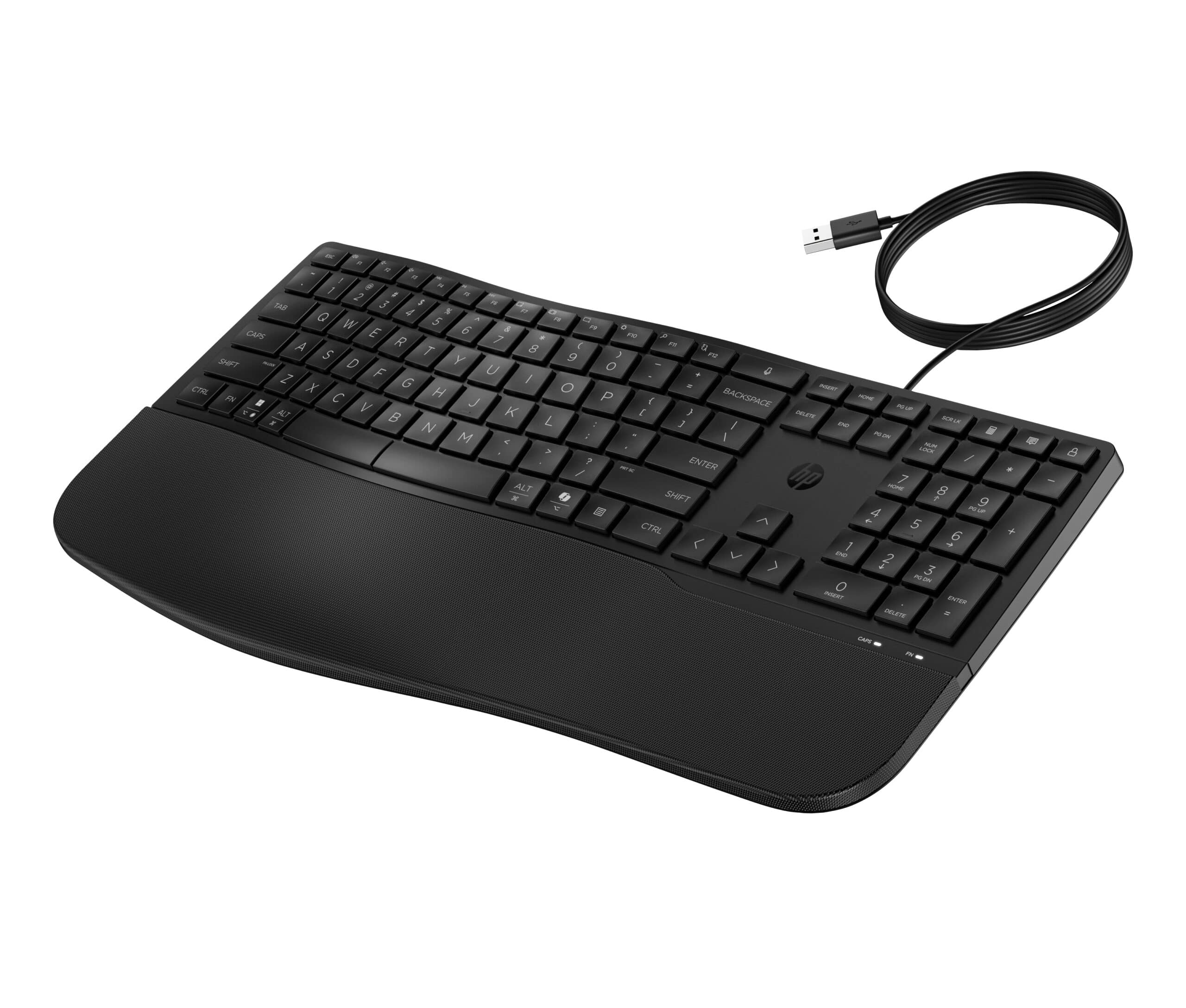 HP 485 CFT WD KBD toetsenbord Kantoor USB Zwart - Afbeelding 3