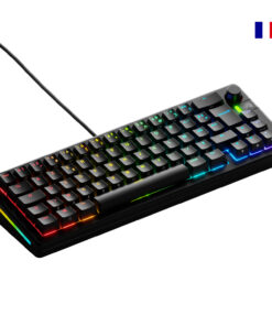 Glorious Gaming GMMK 3 65% Prebuilt toetsenbord Gamen USB AZERTY Frans Zwart