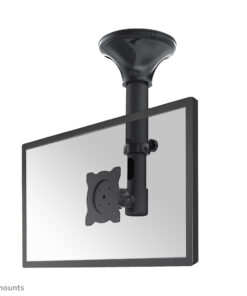Neomounts FPMA-C025BLACK Monitor/TV-beugel plafond 10-30" - h 37-47 cm - kantelbaar