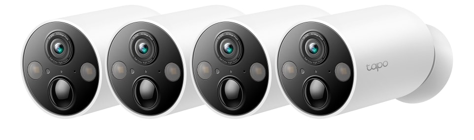 TP-Link Tapo C425 4-Pack Bullet IP-beveiligingscamera Buiten 2560 x 1440 Pixels Plafond/muur