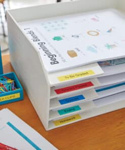 DYMO originele D1 labels | Zwarte Tekst op Groen Label | 9 mm x 7 m | zelfklevende etiketten voor de LabelManager labelprinter | gemaakt in Europa - Afbeelding 4