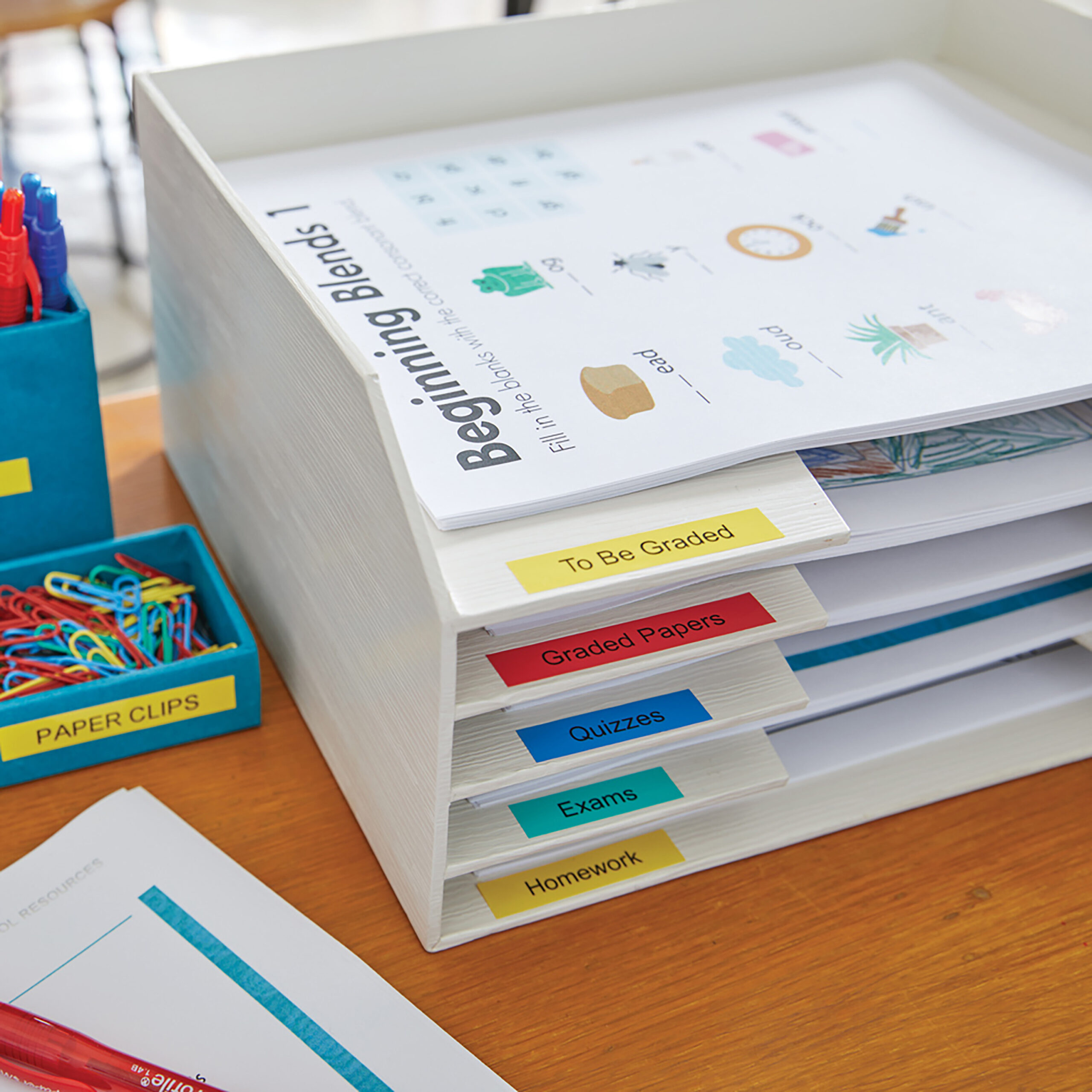 DYMO originele D1 labels | Zwarte Tekst op Groen Label | 9 mm x 7 m | zelfklevende etiketten voor de LabelManager labelprinter | gemaakt in Europa - Afbeelding 4