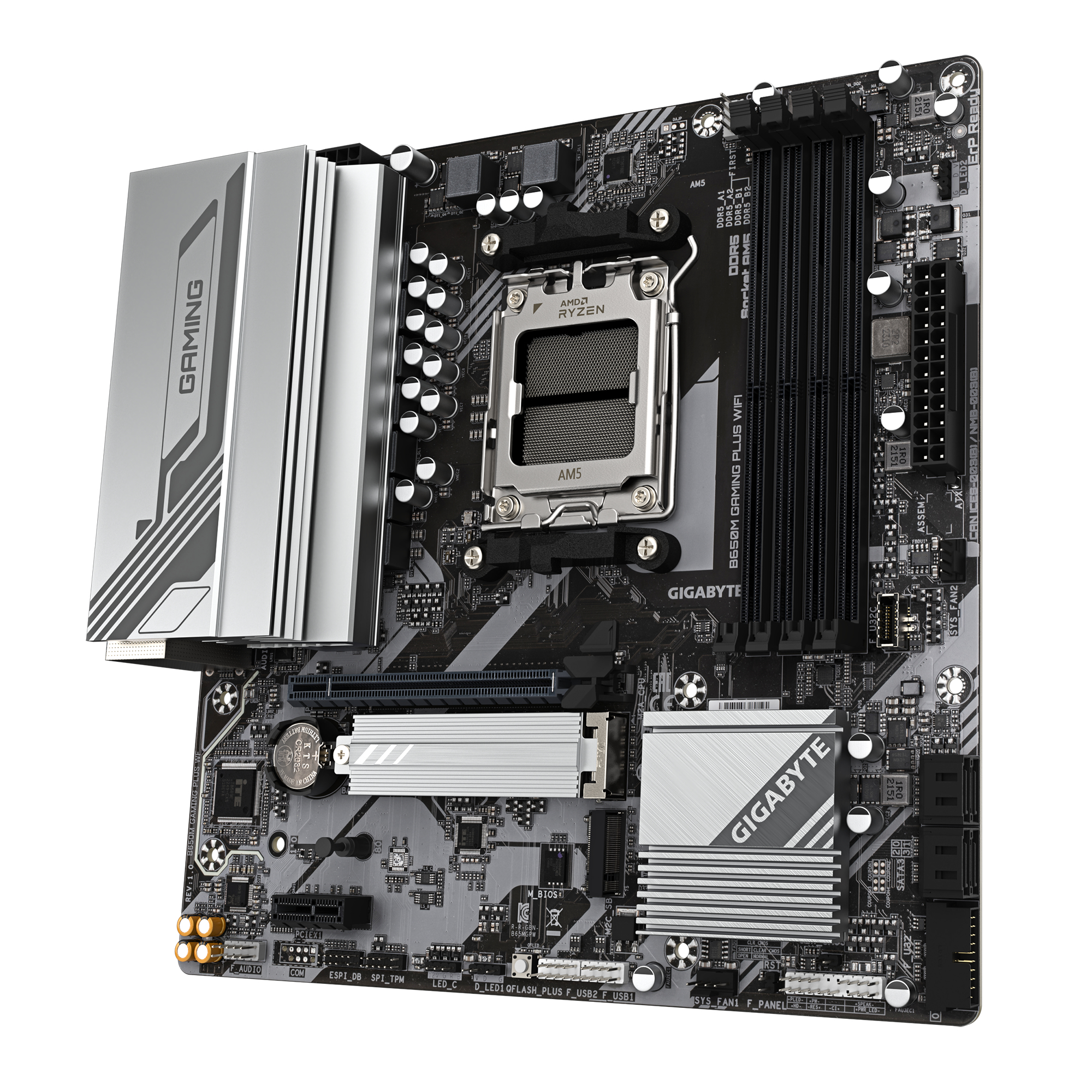 GIGABYTE B650M GAMING PLUS WIFI AMD B650 Socket AM5 micro ATX - Afbeelding 4