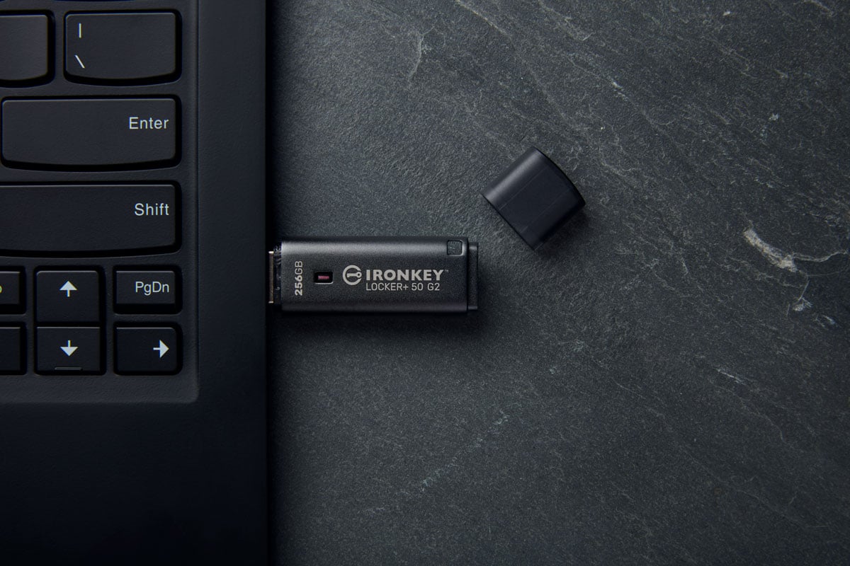 Kingston Technology IronKey 256GB Locker Plus 50 G2, FIPS 197, AES-256 - Afbeelding 7