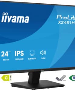iiyama ProLite X2491HS-B1 computer monitor 60,5 cm (23.8") 1920 x 1080 Pixels Full HD LCD Zwart