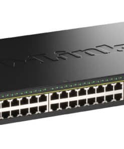 D-Link DGS-1530-52P/E netwerk-switch Managed L2 Gigabit Ethernet (10/100/1000) Power over Ethernet (PoE) Zwart