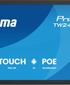 iiyama TW2424AS-B3P beeldkrant Interactief flatscreen 60,5 cm (23.8") Wifi 450 cd/m² Full HD Zwart Touchscreen Type processor Android 24/7 - Afbeelding 2