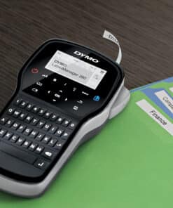 DYMO LabelManager 260-labelprinter | Oplaadbare labelmaker met QWERTY-toetsenbord | Inclusief zwart-wit D1-labeltape (12 mm) | Voor thuis en op kantoor - Afbeelding 7
