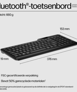 HP 460 Bluetooth-toetsenbord voor meerdere apparaten