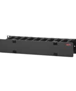 APC Horizontale kabelmanager, 2U x 4" diep, enkelzijdig met kap
