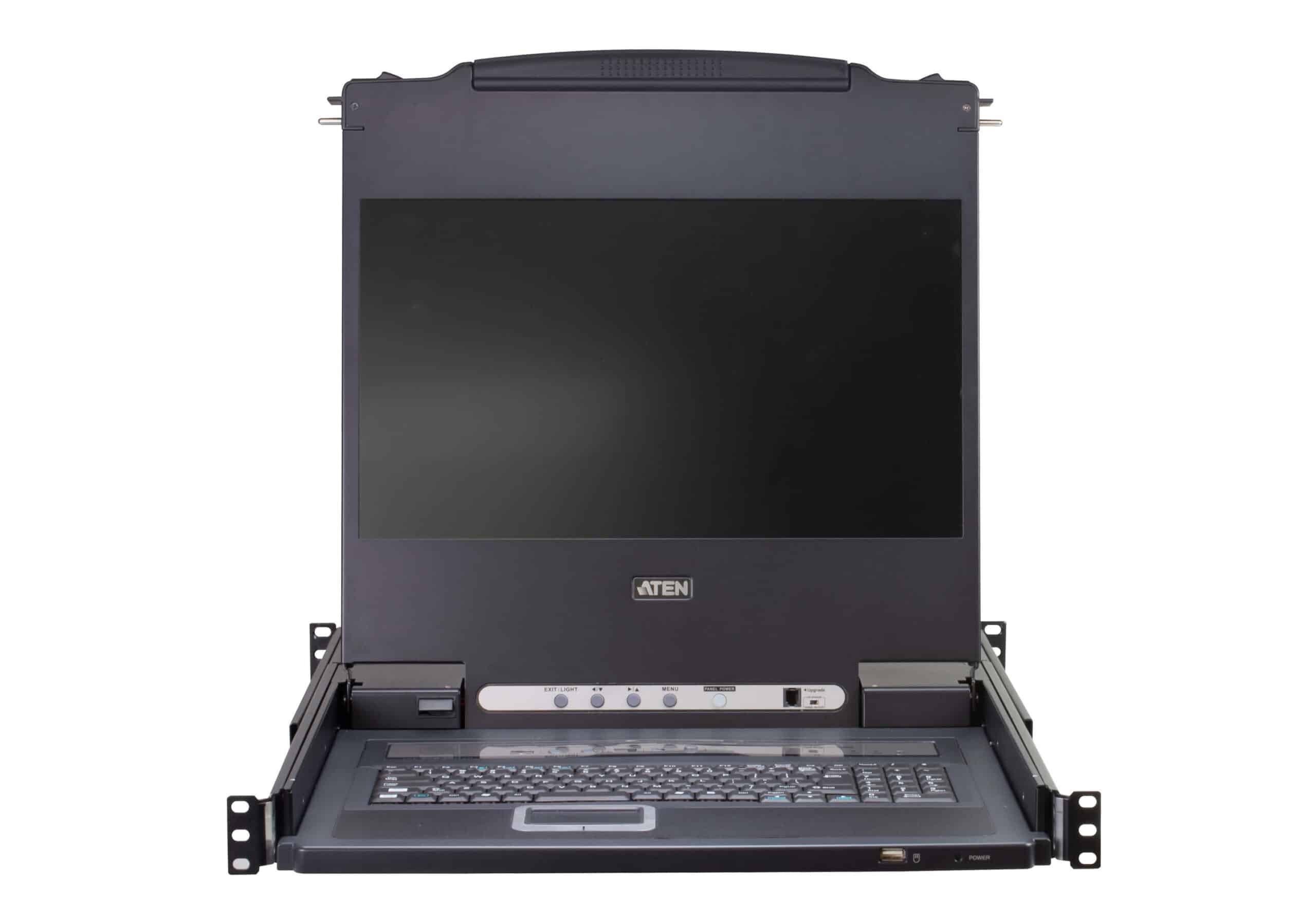 ATEN CL5716MW rack console 43,9 cm (17.3") 1920 x 1080 Pixels Metaal, Kunststof Zwart 1U - Afbeelding 4