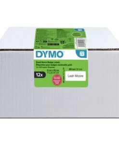 DYMO originele LabelWriter kleine naambadgelabels | 41 mm x 89 mm | Zelfklevend | 12 met elk 300 labels (3.600 zelfklevende etiketten) | voor de LabelWriter labelprinters | Gemaakt in Europa - Afbeelding 8