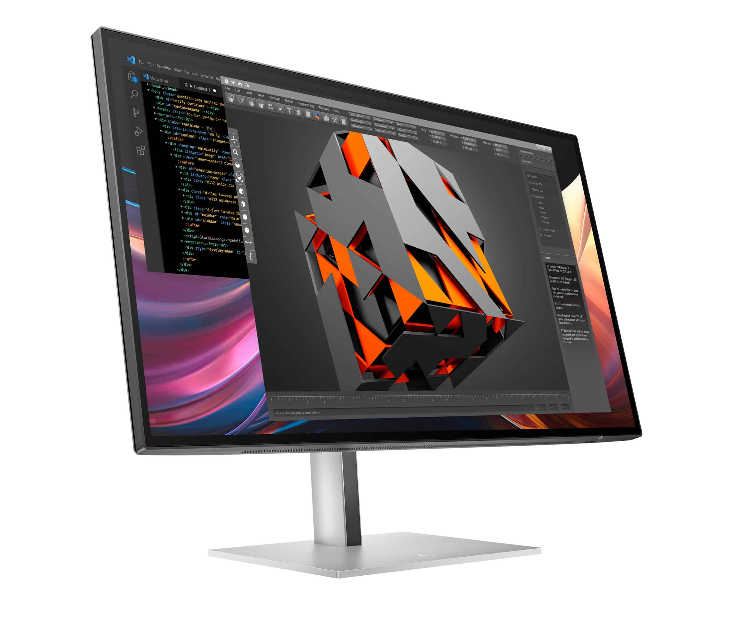 HP Series 7 Pro Serie 7 Pro 27 inch QHD-monitor - 727pq pvc-vrij - Afbeelding 3