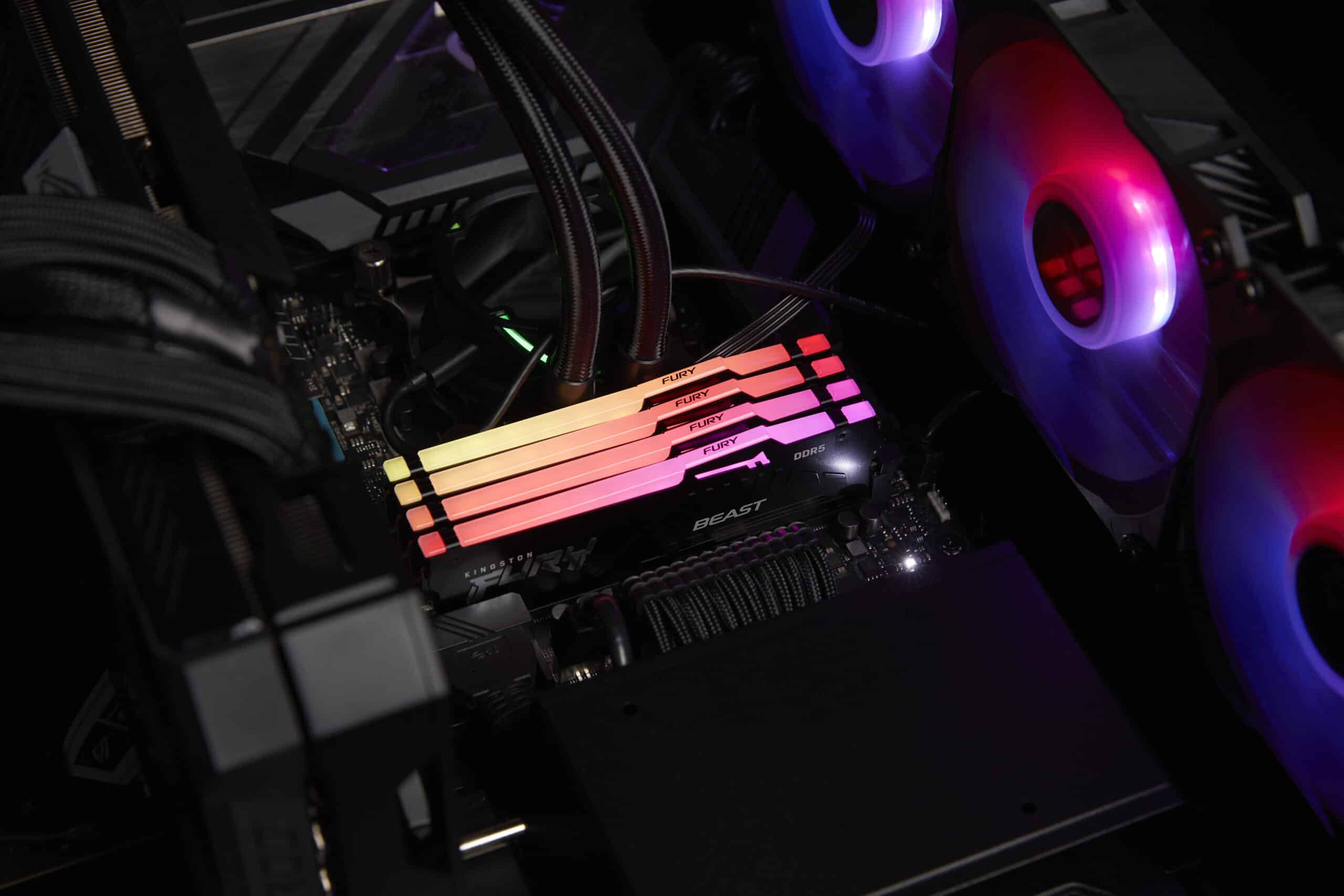 Kingston Technology FURY Beast 32GB 5200MT/s DDR5 CL40 DIMM RGB - Afbeelding 8