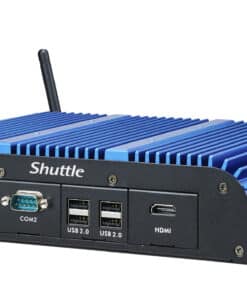 Shuttle BPCAL02-i7 industrieel Box-PC, Core i7-1255U, 2x SO-DIMM, 2x LAN, 1x COM, 1xHDMI, 4x USB, ventilatorloos, 24/7 permanent gebruik Barebone - Afbeelding 7
