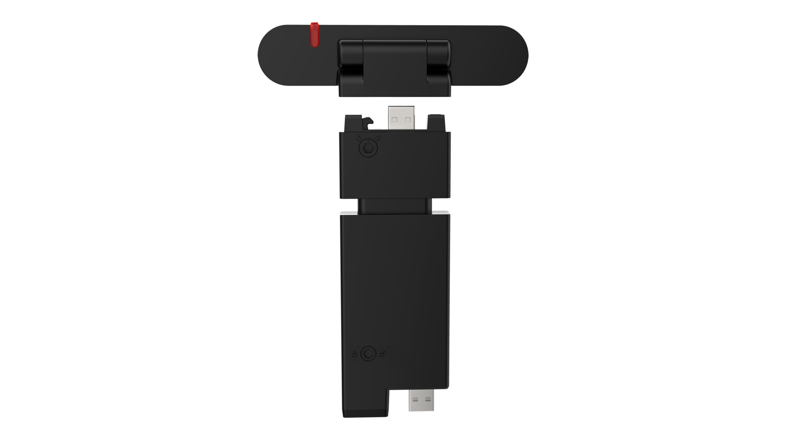 Lenovo ThinkVision MC60 webcam 1920 x 1080 Pixels USB 2.0 Zwart - Afbeelding 8