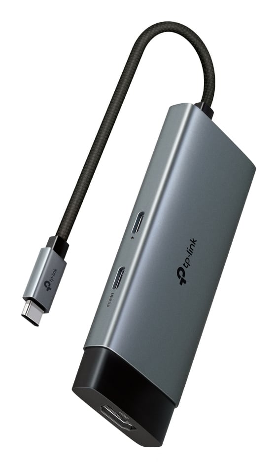 TP-Link UH5020C interface hub USB Type-C 5000 Mbit/s Grijs