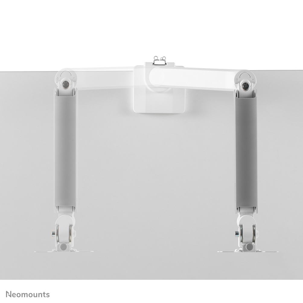 Neomounts DS70-450WH1 Full-Motion Desk Mount, 17 - 42 inch, Topfix clamp & grommet - Afbeelding 6