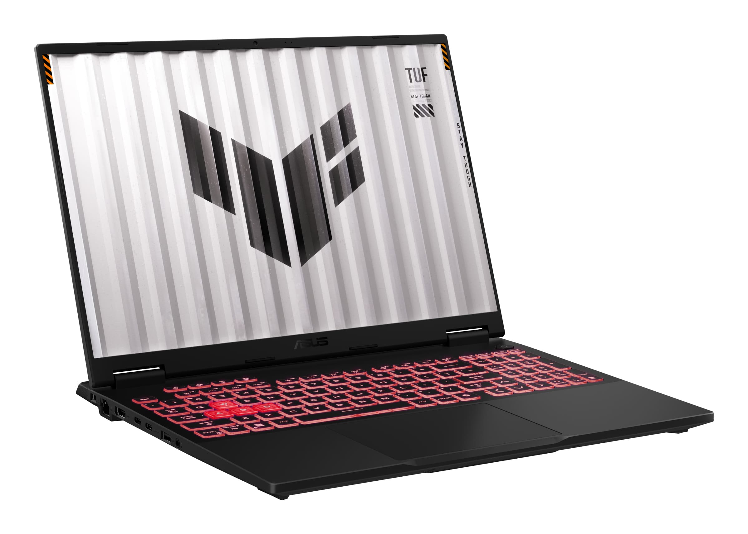 ASUS TUF Gaming A16 FA608PP-QT005W AMD Ryzen™ 9 8940HX Laptop 40,6 cm (16") 2.5K 32 GB DDR5-SDRAM 1 TB SSD NVIDIA GeForce RTX 5070 Wi-Fi 6E (802.11ax) Windows 11 Home Belgisch Zwart, Grijs - Afbeelding 2
