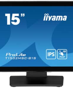 iiyama ProLite T1532MSC-B1S computer monitor 38,1 cm (15") 1024 x 768 Pixels XGA LCD Touchscreen Zwart - Afbeelding 4