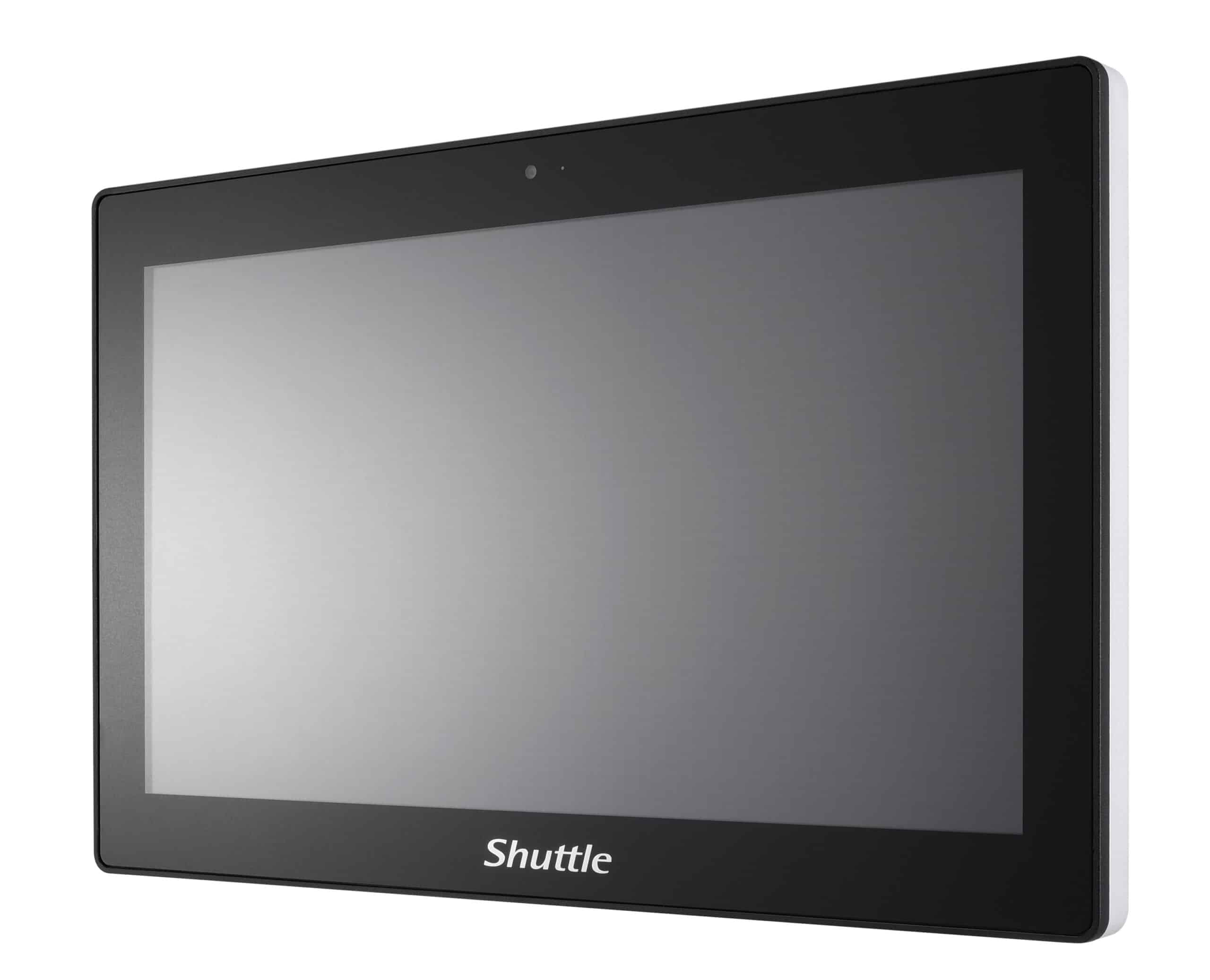 Shuttle All-In-One Panel PC Barebone P15AL01-i5 blauw, 15.6" Multi-Touch-Screen, Intel Core i5-1235U, 2xLAN, 1x COM, IP65, ventilatorloos, 24/7 permanent gebruik - Afbeelding 2