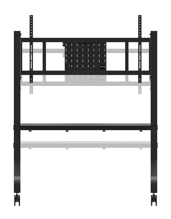 Neomounts FL50-575BL1 TV trolley 65-115" - snelle installatie - TÜV - Afbeelding 3