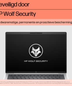 HP EliteBook 1040 G11 Intel Core Ultra 7 155H Laptop 35,6 cm (14") WUXGA 32 GB LPDDR5x-SDRAM 512 GB SSD Wi-Fi 6E (802.11ax) Windows 11 Pro AI PC Zilver - Afbeelding 5