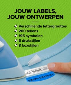 DYMO LetraTag originele plastic labels | Zwart afdrukken op transparante etiketten | 12 mm x 4 m | Zelfklevende multifunctionele labels voor LetraTag labelprinters | gemaakt in Europa - Afbeelding 7