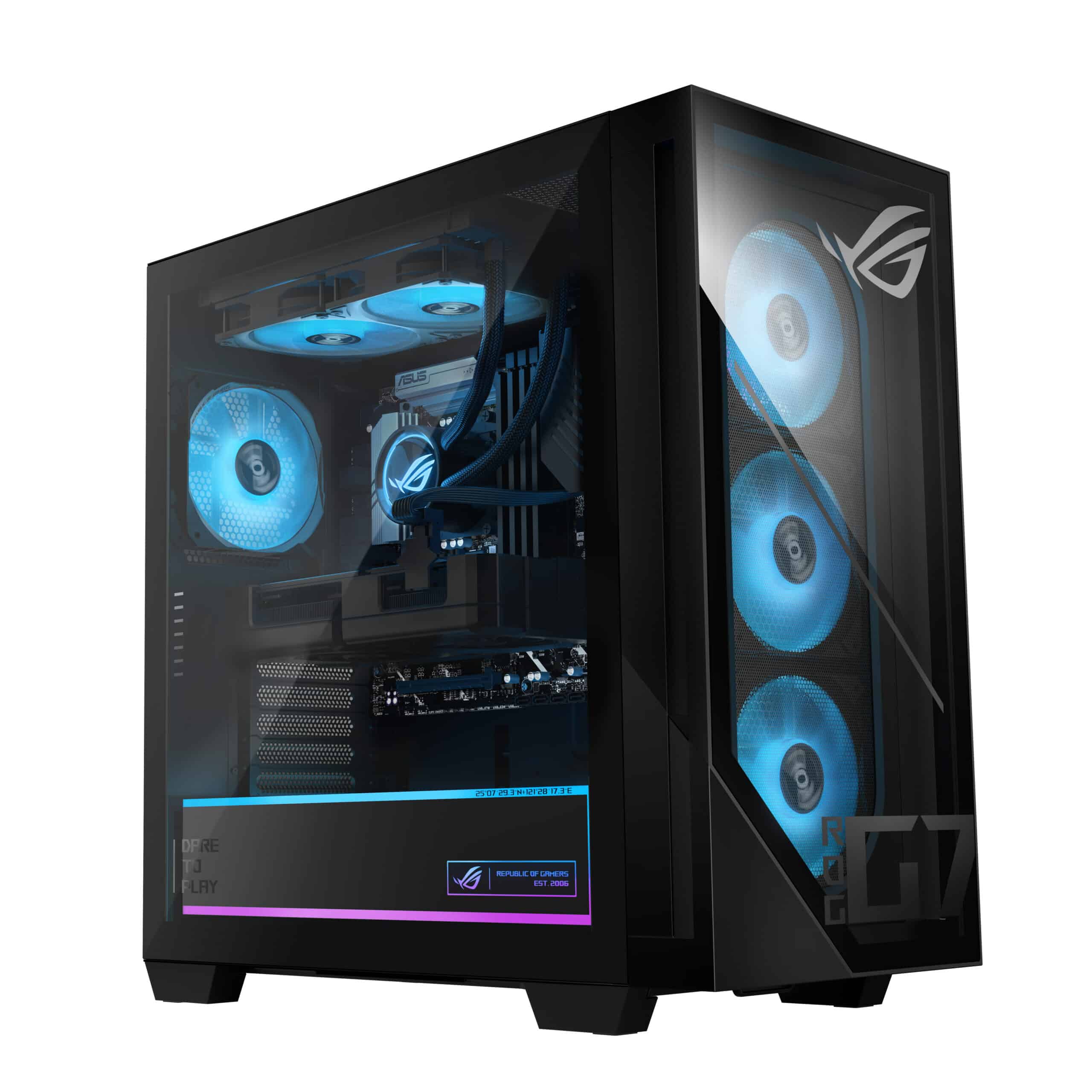 ASUS ROG G700 G700TF-05225F114W Intel Core Ultra 5 225F 32 GB DDR5-SDRAM 1 TB SSD NVIDIA GeForce RTX 5060 Windows 11 Home Tower PC Zwart - Afbeelding 5