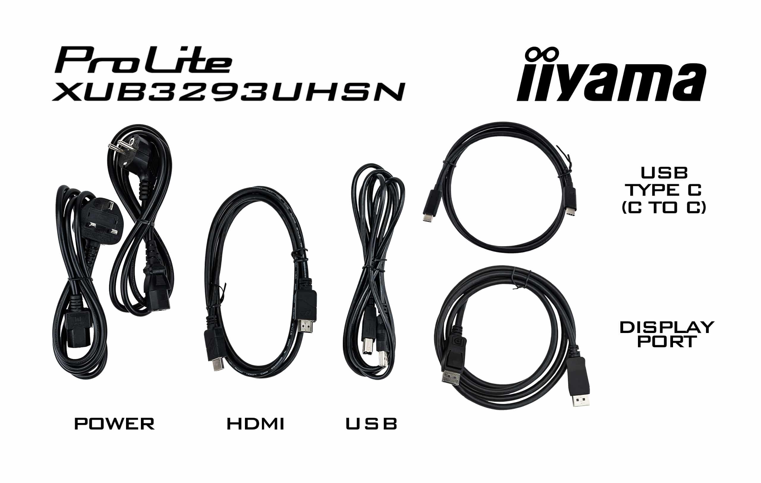 iiyama ProLite XUB3293UHSN-B5 computer monitor 80 cm (31.5") 3840 x 2160 Pixels 4K Ultra HD LCD Zwart - Afbeelding 8