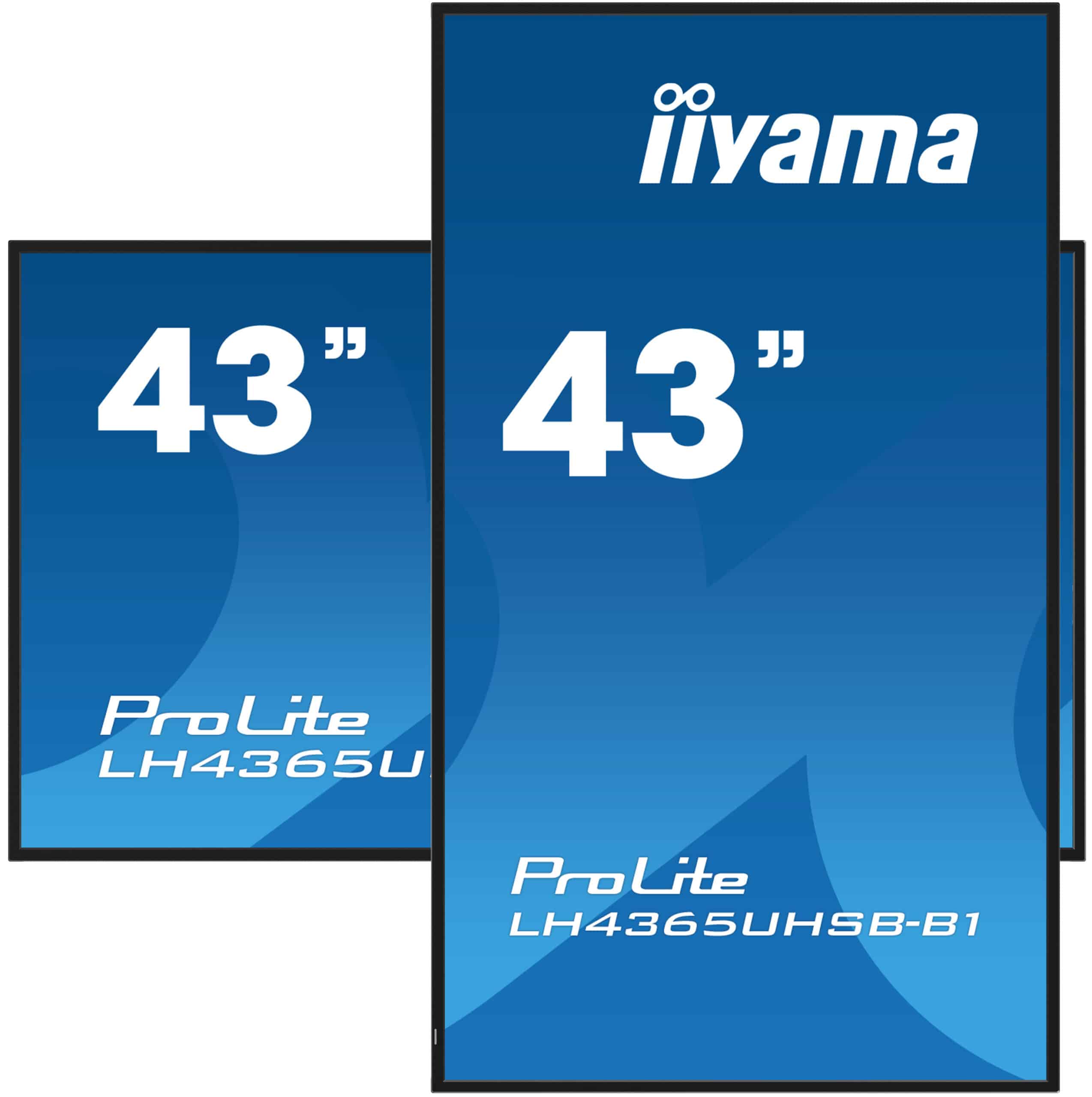 iiyama LH4365UHSB-B1 beeldkrant Kiosk-ontwerp 108 cm (42.5") LED Wifi 800 cd/m² 4K Ultra HD Zwart Type processor Android 11 24/7 - Afbeelding 5