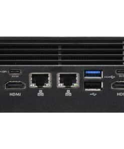 Shuttle Nano PC NT10H5, Intel Core Ultra 5 125H, Intel Arc graphics, 2xHDMI, 2xUSB 4.0 (DP), 2x2.5Gbit LAN, incl. VESA, 24/7 permanent gebruik Barebone - Afbeelding 3
