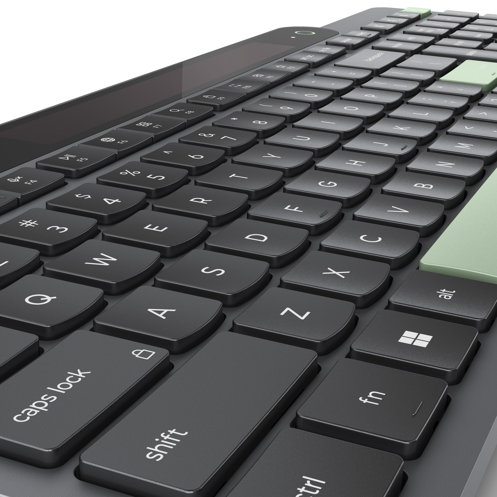 Lenovo 4Y41R69500 toetsenbord Thuis/Werk Bluetooth Belgisch, Engels Zwart, Groen - Afbeelding 2