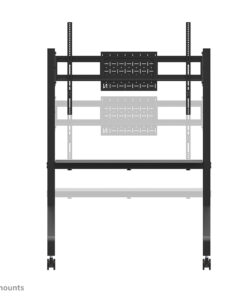 Neomounts FL50-525BL1 TV trolley 55-86" - snelle installatie - TÜV - Afbeelding 4