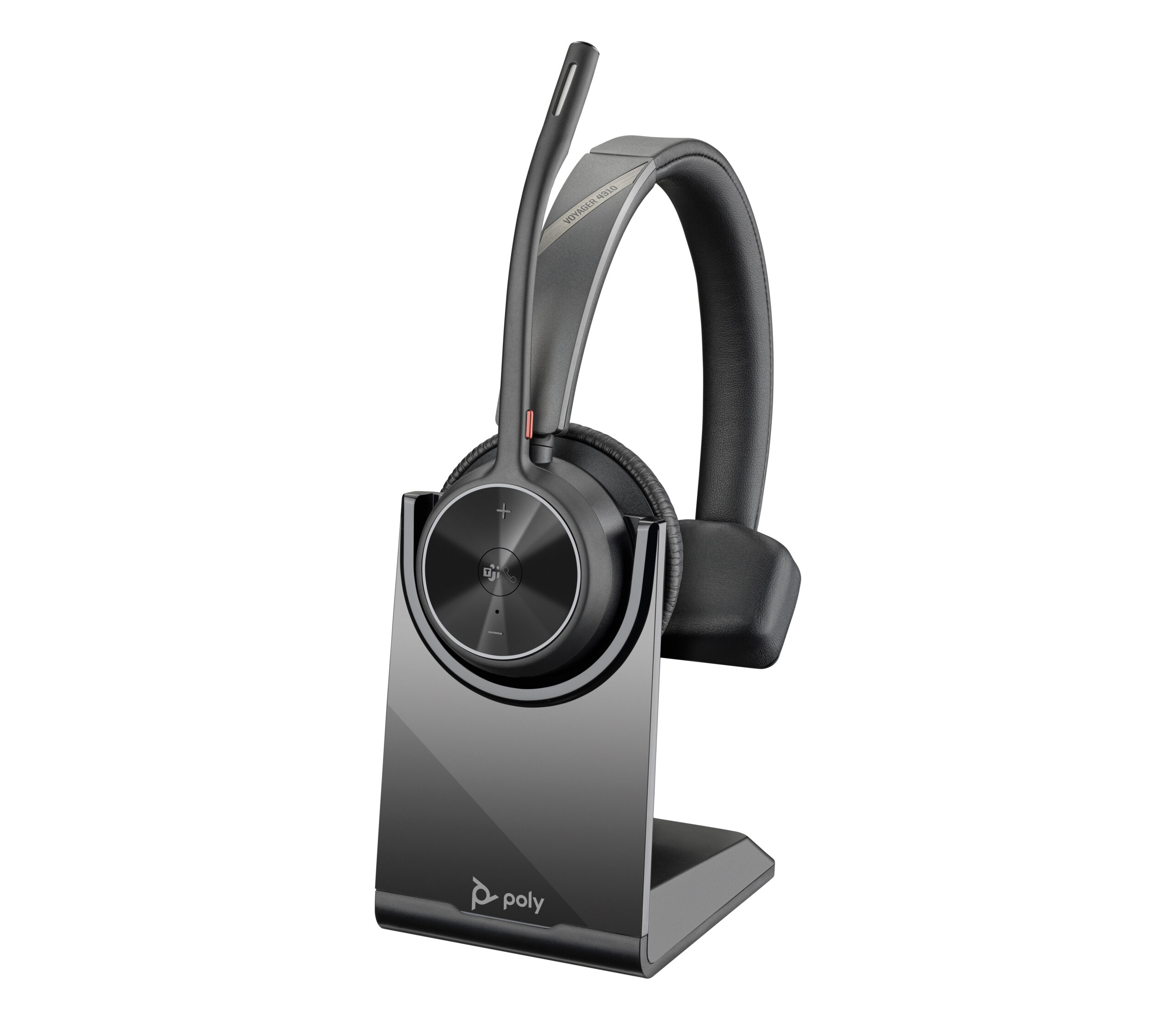 HP Poly Voyager 4310 Microsoft Teams Certified Headset + BT700 dongle + oplaadstatief - Afbeelding 2