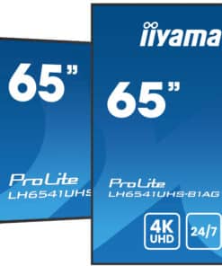 iiyama LH6541UHS-B1AG beeldkrant 163,8 cm (64.5") LCD 500 cd/m² 4K Ultra HD Zwart 24/7 Monitor