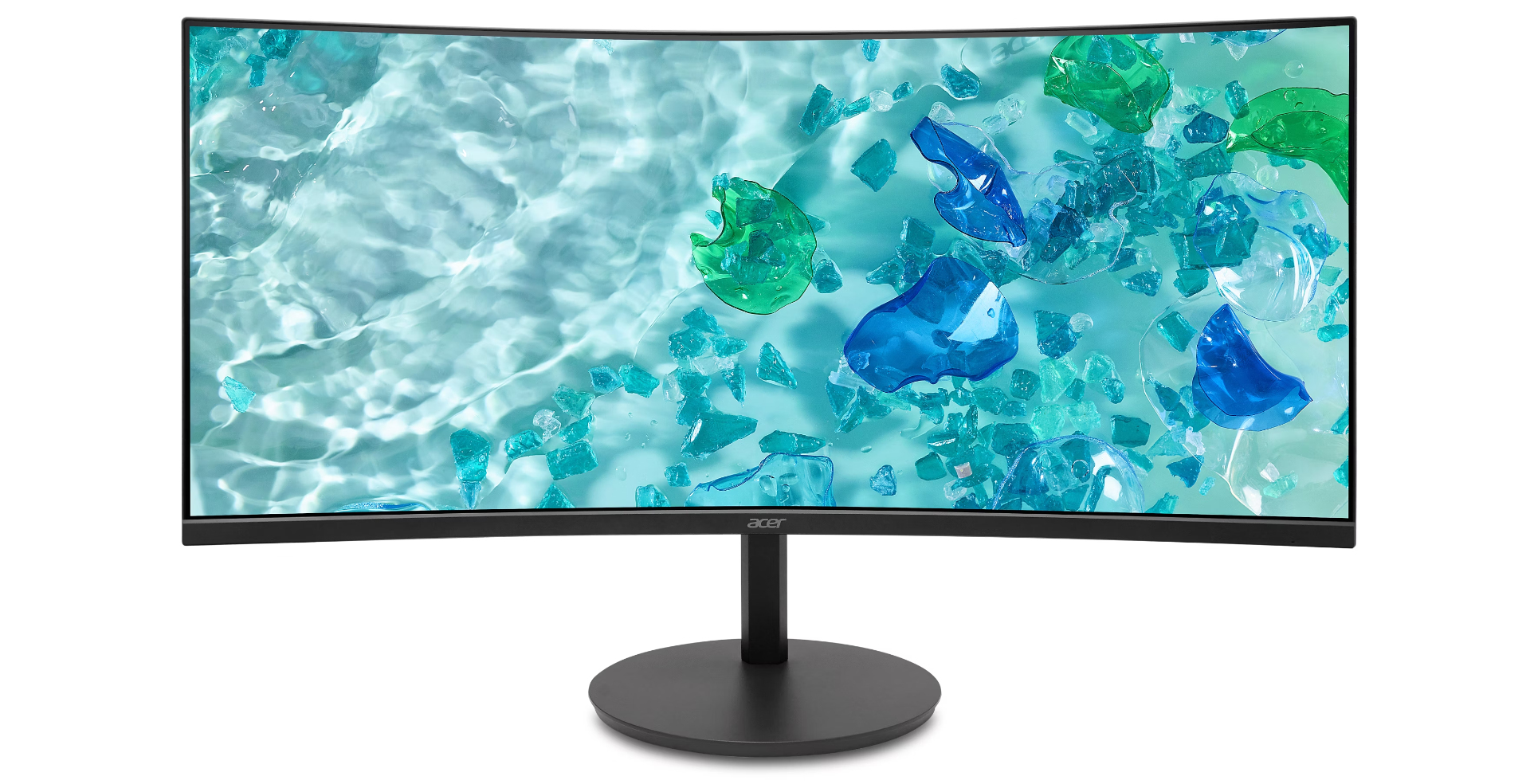 Acer Vero CB3 CB343CURJ0bemiipruzx computer monitor 86,4 cm (34") 3440 x 1440 Pixels Wide Quad HD LCD Zwart
