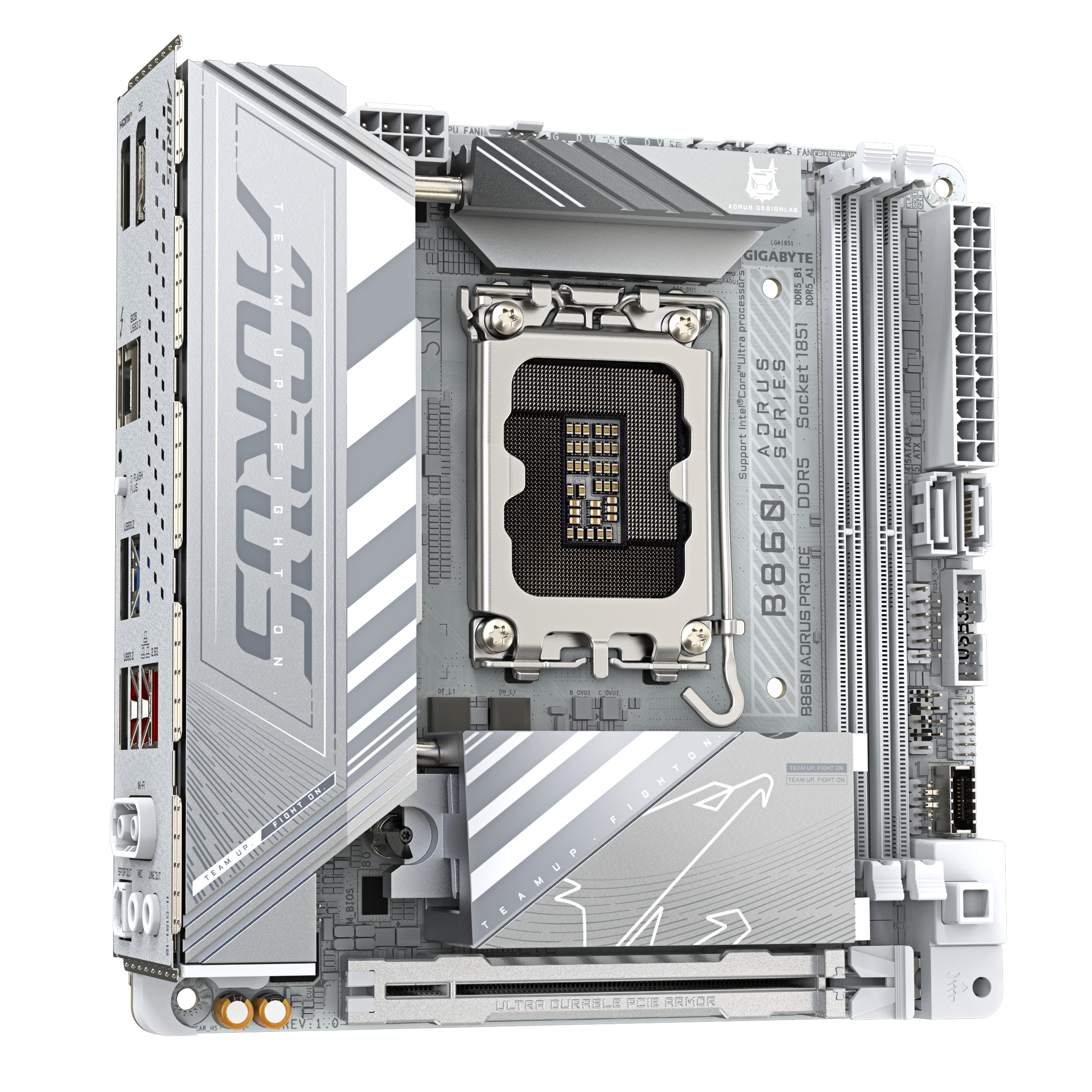 GIGABYTE B860I AORUS PRO ICE moederbord Intel B860 LGA 1851 (Socket V1) mini ITX - Afbeelding 3