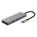 Trust Dalyx USB-C Hub - 4-poorts hub – USB-C aansluiting – 2x USB 3.2 en 2x USB 2.0 – Grijs - Afbeelding 3
