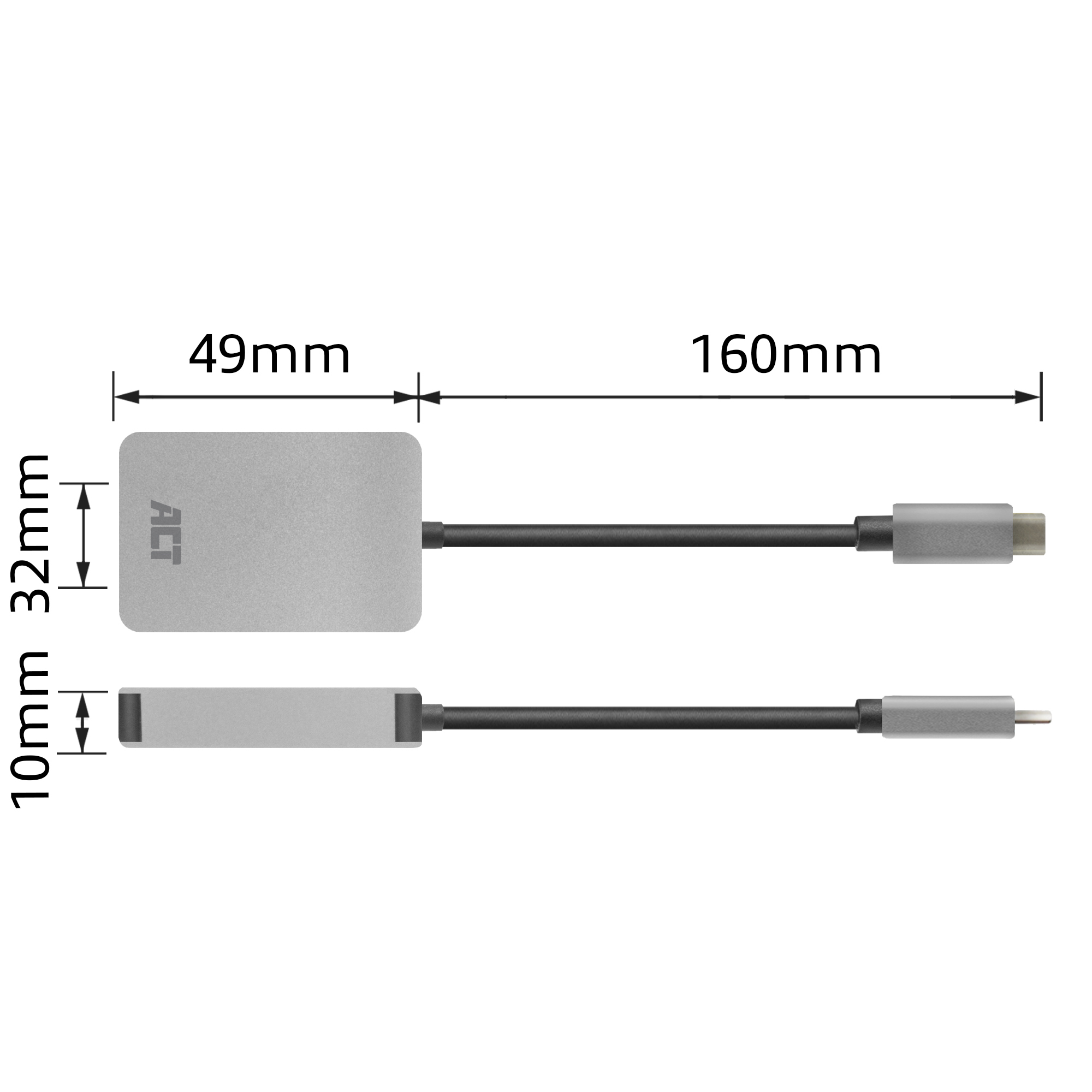 ACT USB-C kaartlezer voor SD en micro SD, SD 4.0 UHS-II - Afbeelding 8