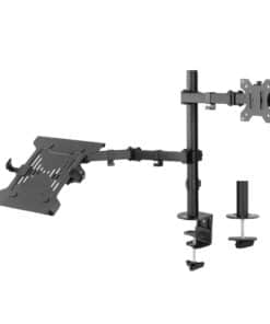 ACT Monitorarm 34" met laptophouder, 1 scherm